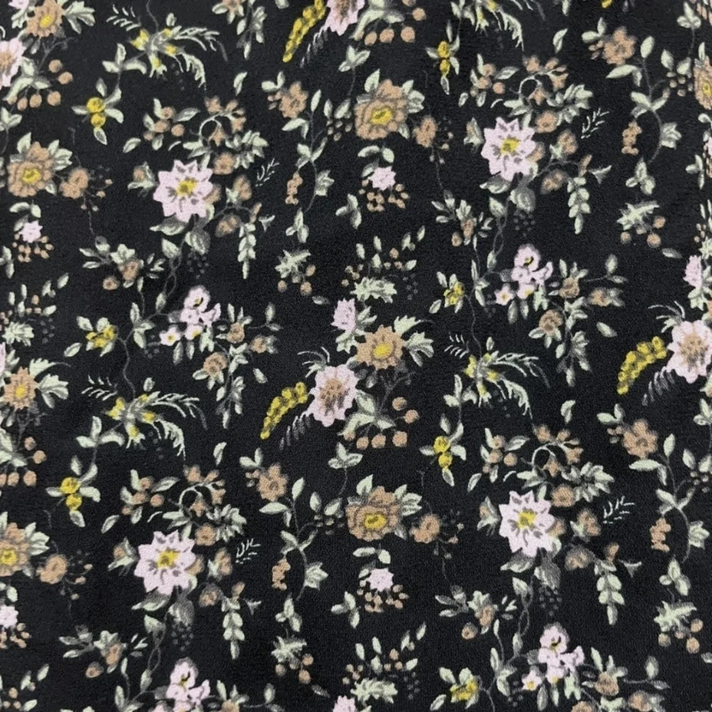 J. Crew Mercantile Black Floral Midi Dress, XL, EUC - Picture 5 of 7